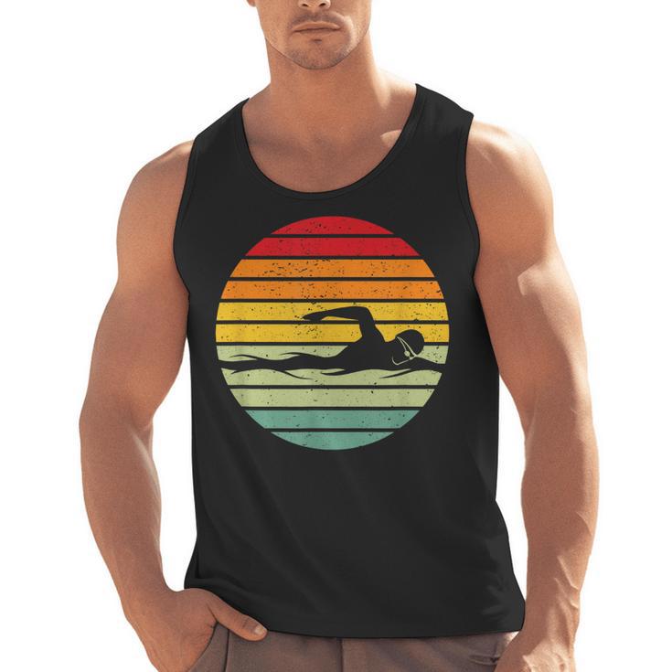 Swimming & Water Sport Vintage For Swimmers & Swim Coaches Men Tank Top