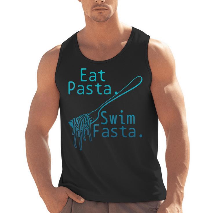 Swimming Eat Pasta Swim Fasta Swimmer Men Tank Top