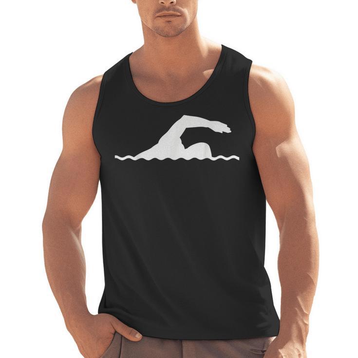 Swimming Float Men Tank Top