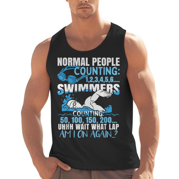 Swimming Humor Swim Men Tank Top