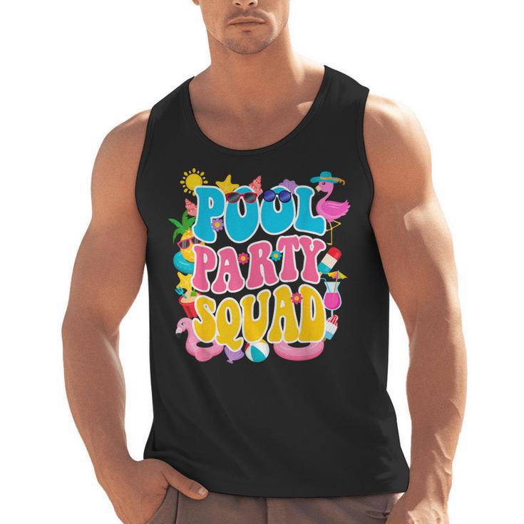 Swimming Pool Party Squad Beach Pool Party Matching Beach Men Tank Top