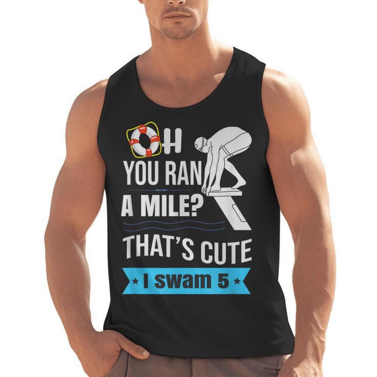 Swimming Saying For Swimmers Men Tank Top, trending gift