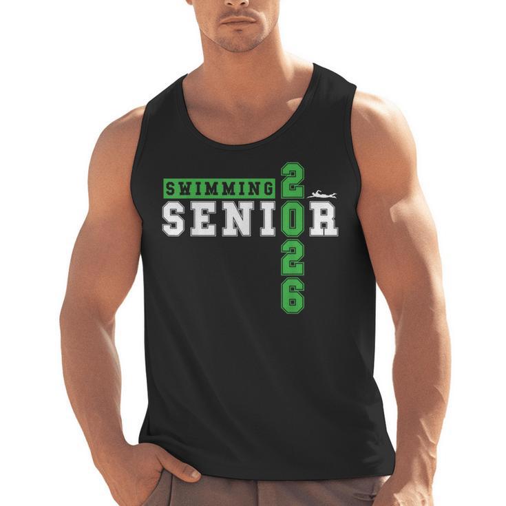 Swimming Senior Night Swim Senior 2026 Graduation 33 Men Tank Top