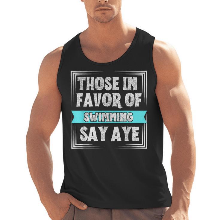 Swimming Swim Swimmer Men Tank Top, trending gift