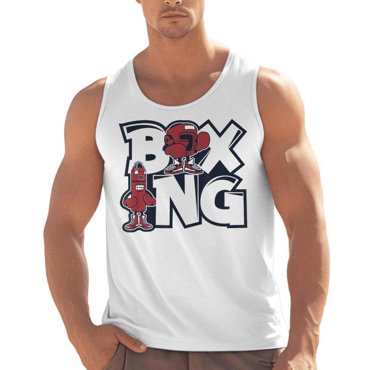 Boxing Professional Boxer Muay Thai Kickboxer Fan Boxing Men Tank Top