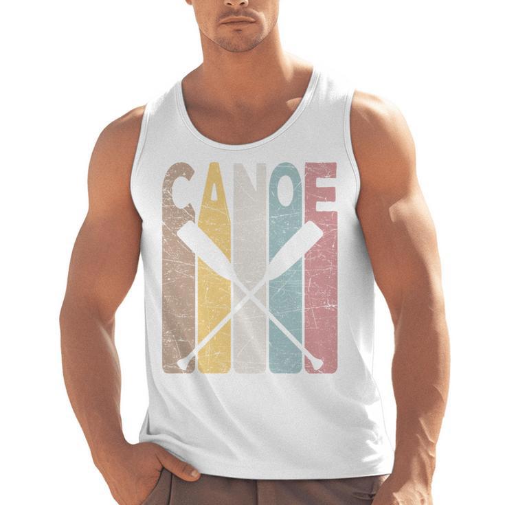 Canoe Vintage Canoeing Retro Canoe Paddling Men Tank Top, trending gift