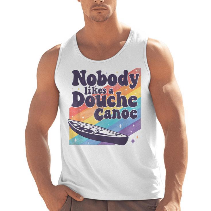 Don’t Be a Douche Canoe Saying Men Tank Top
