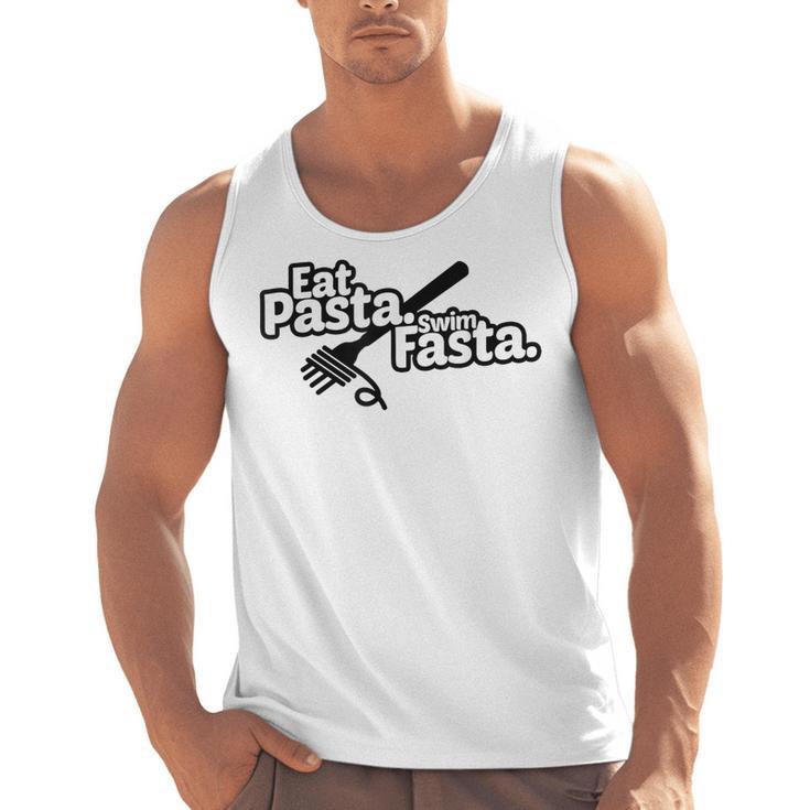 Eat Pasta Swim Fasta Swimmer Tshirt Swimming Men Tank Top
