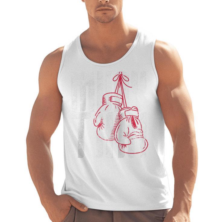 Fighter Gloves Muay Thai Raglan Baseball Tee Men Tank Top