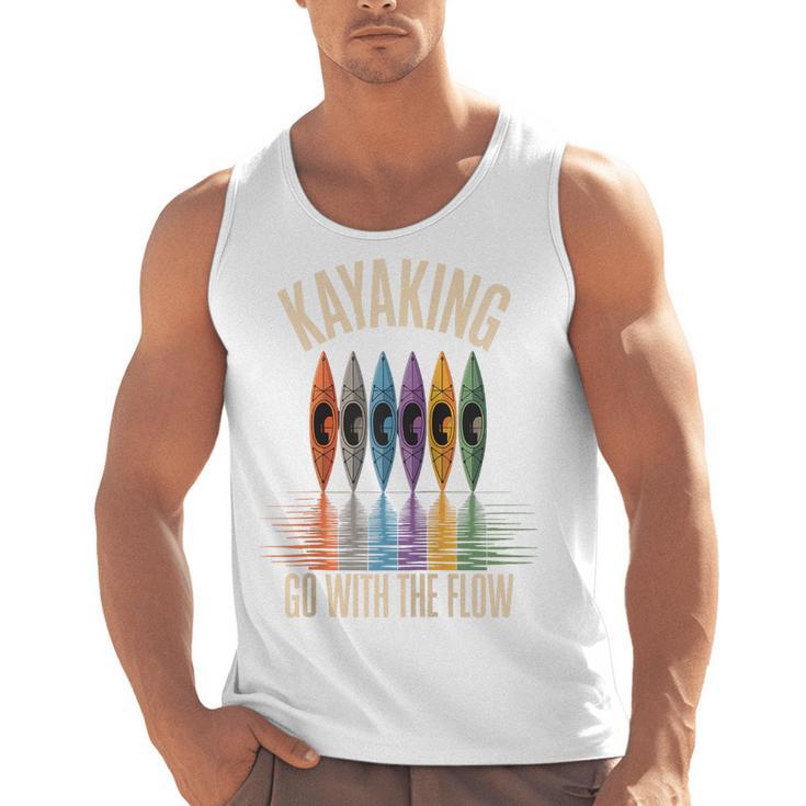 Kayak And Canoe Lake Fun Raglan Baseball Tee Men Tank Top