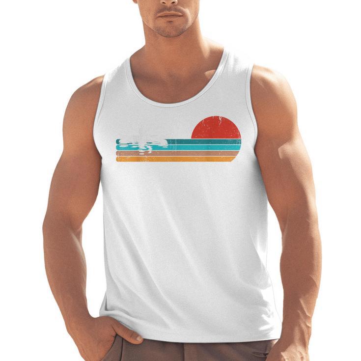 Paddling Canoe Retro Vintage For Canoeists And Paddle Men Tank Top