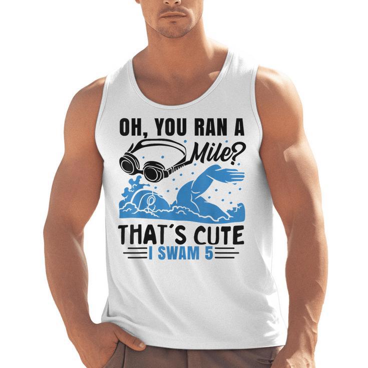 Swimmer Swimming Men Tank Top, trending gift