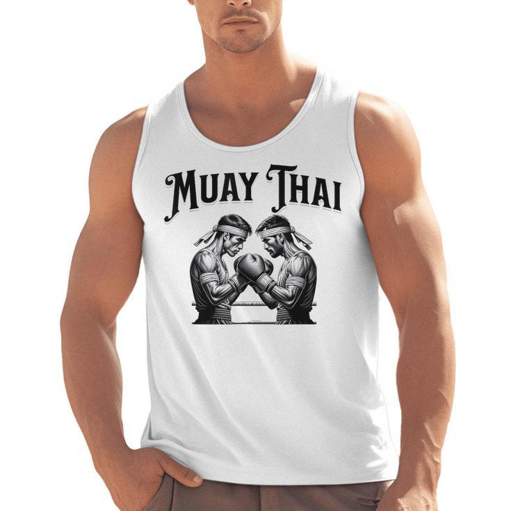 Thai Boxing Muay Thai Boxer Men Tank Top