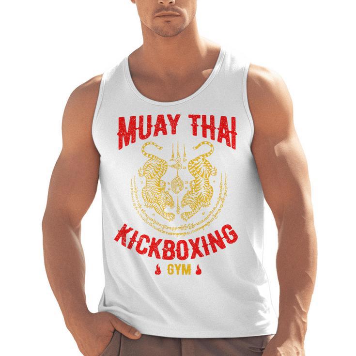 Tiger Muay Thai Kickboxing Gym MMA Training Men Tank Top