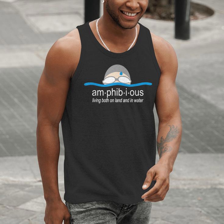 Amphibious Swimming Men Tank Top Amphibious Swimming Men Tank Top