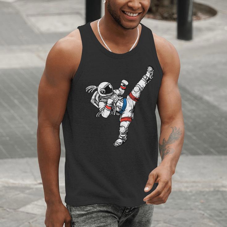Astronaut Muay Thai Fighter Space Martial Arts Men Women Kid Men Tank Top