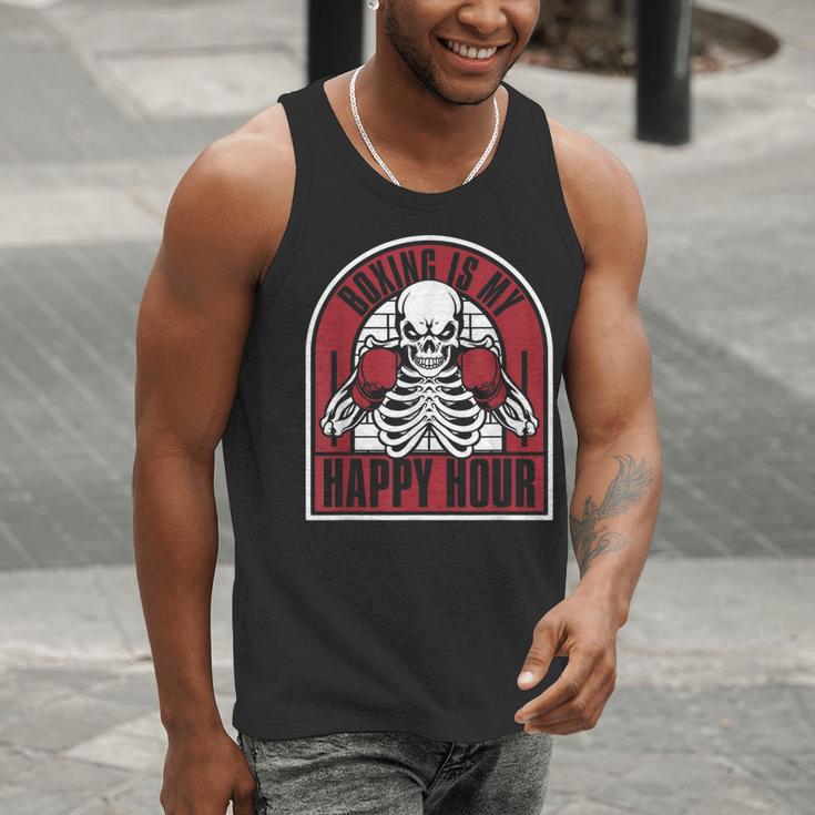 Boxing Is My Happy Hour Muay Thai Kickboxer Fan Boxing Men Tank Top Boxing Is My Happy Hour Muay Thai Kickboxer Fan Boxing Men Tank Top