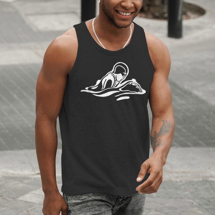 Breaststroke Swimming Stylized Design For Swimmers Men Tank Top Breaststroke Swimming Stylized Design For Swimmers Men Tank Top