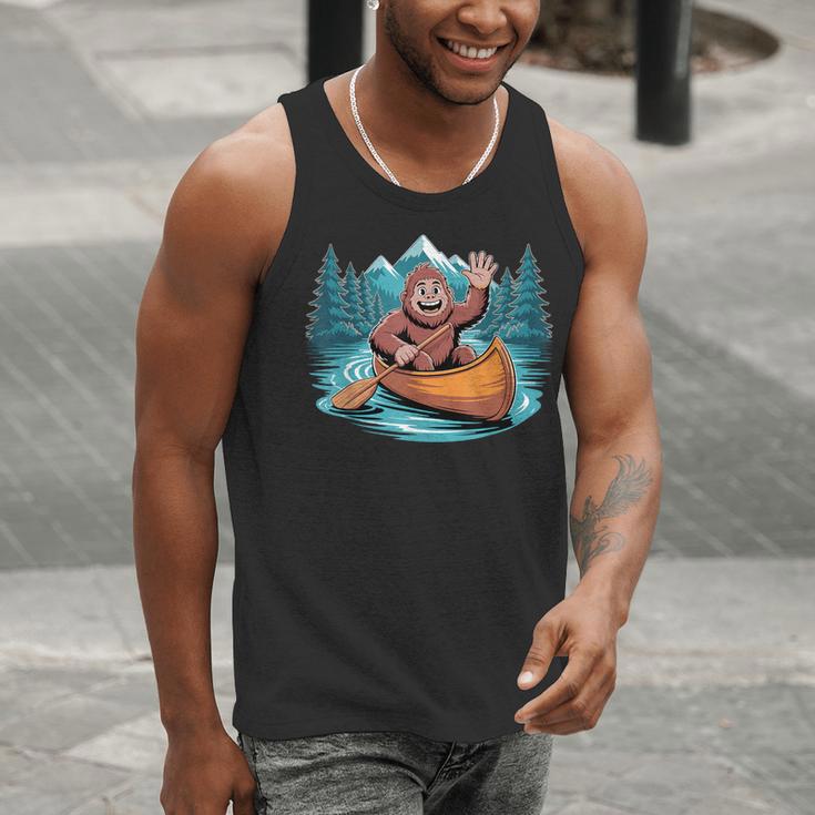Canoe Art For Men Women Canoeing Canoe Kayak Lover Men Tank Top