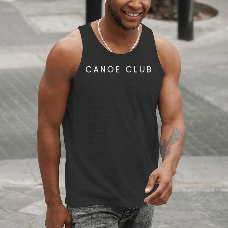 Canoe Club Minimalist Saying Men Tank Top Canoe Club Minimalist Saying Men Tank Top
