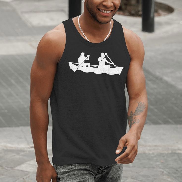 Canoe Paddlers Men Tank Top