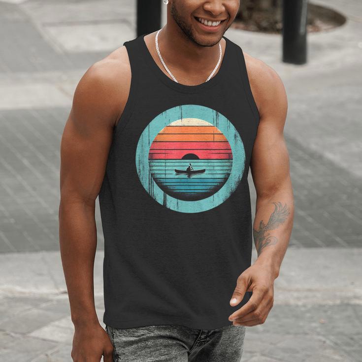 Canoe Sunset Men Tank Top