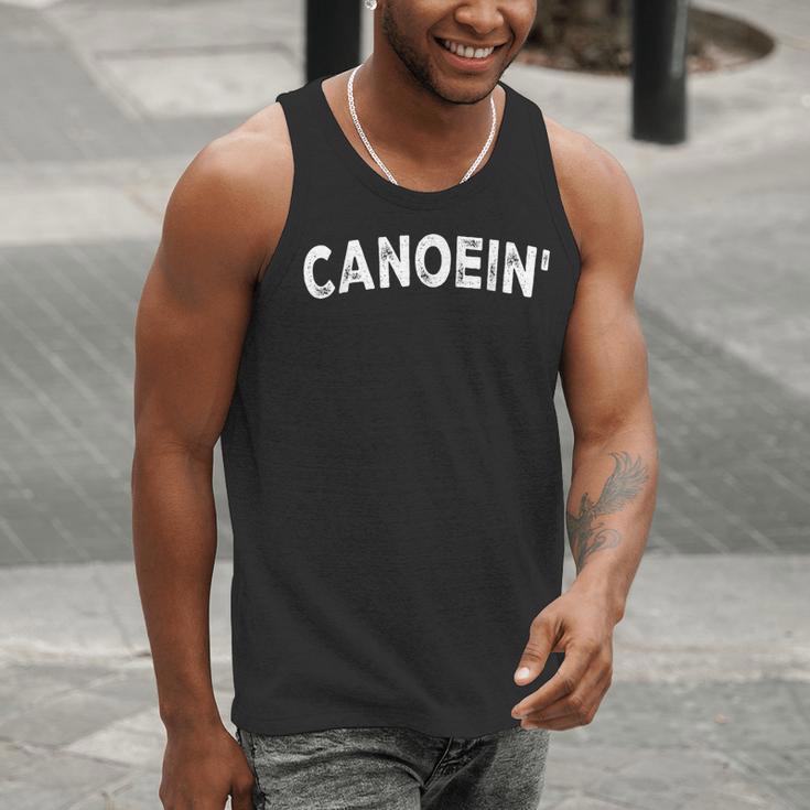 Canoein' Men Tank Top