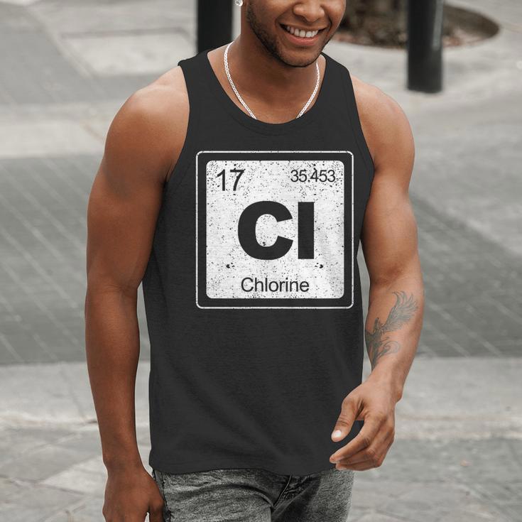 Chlorine Periodic Table Symbol Chemistry Swimming Dive Men Tank Top Chlorine Periodic Table Symbol Chemistry Swimming Dive Men Tank Top