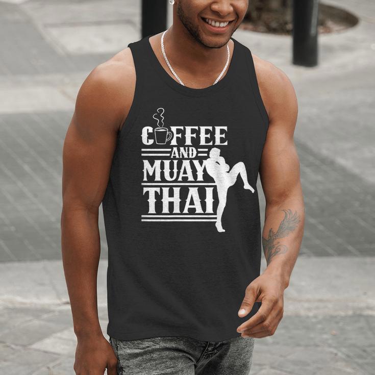 Coffee And Muay Thai Martial Arts Boxing Hobby Fighter Men Tank Top Coffee And Muay Thai Martial Arts Boxing Hobby Fighter Men Tank Top
