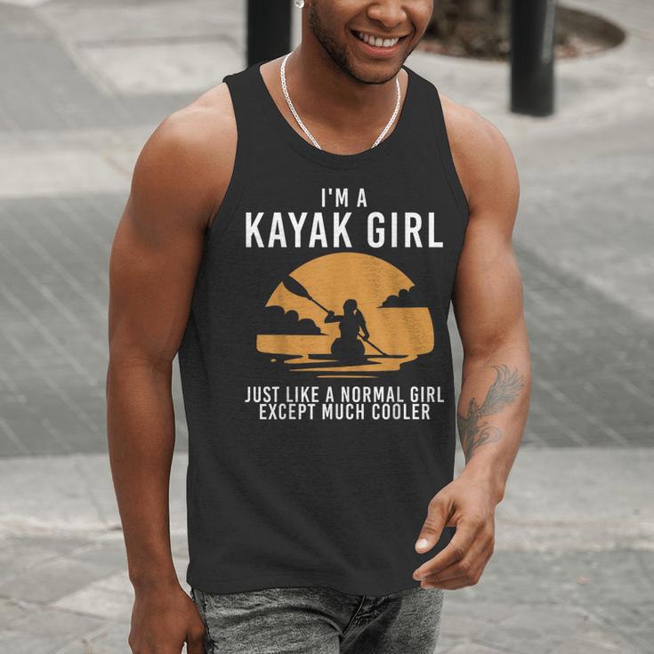 Cool Kayak For Women Girls Kayaker Canoe Kayaking Paddle Oar Men Tank Top Cool Kayak For Women Girls Kayaker Canoe Kayaking Paddle Oar Men Tank Top
