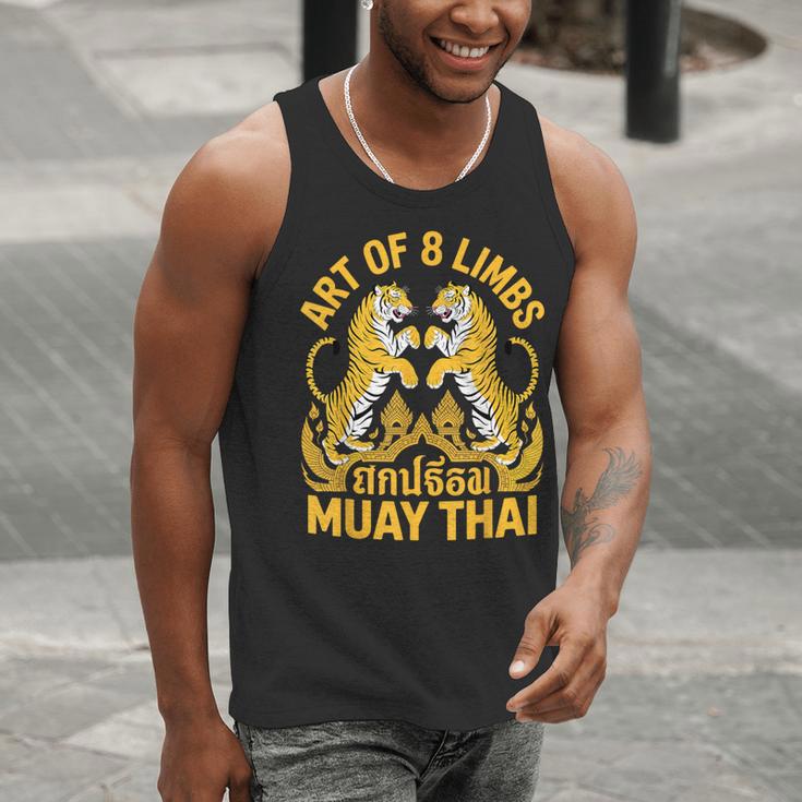 Cute Muay Thai Art For Men Women Kids Muay Thai Lovers Men Tank Top