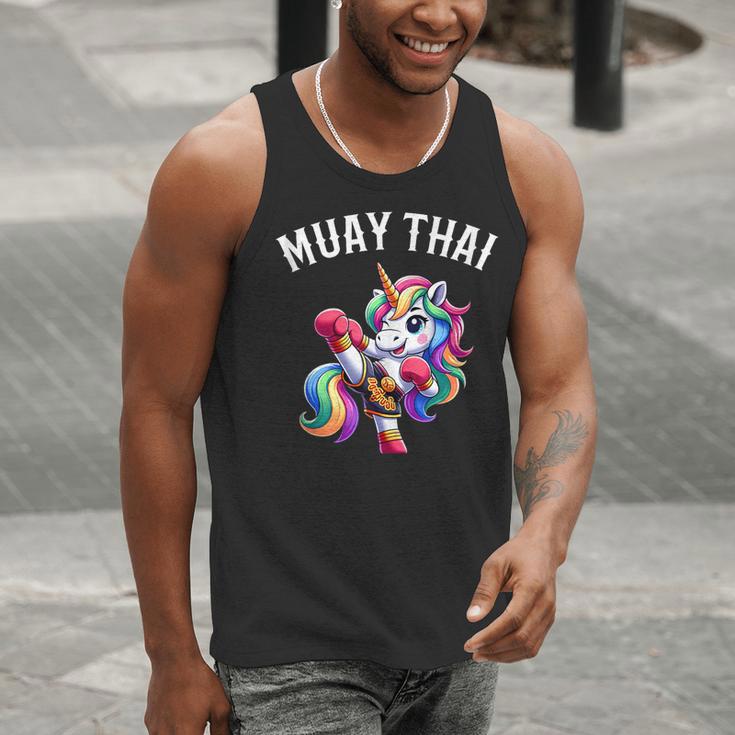 Cute Muay Thai Unicorn Men Tank Top Cute Muay Thai Unicorn Men Tank Top