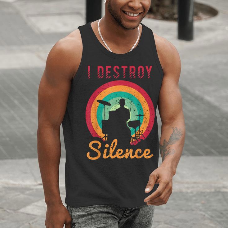 Drum Kit Tshirt For a Drummer With Percussion Instruments Men Tank Top Drum Kit Tshirt For a Drummer With Percussion Instruments Men Tank Top
