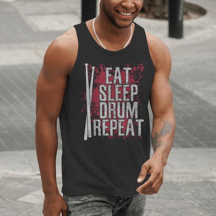 Drummer Eat Sleep Drum Repeat Drum Kit Musician Men Tank Top Drummer Eat Sleep Drum Repeat Drum Kit Musician Men Tank Top