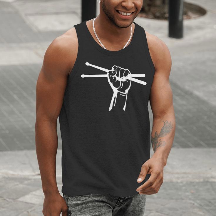Drumsticks Hand Drum Kit Drummer Men Tank Top Drumsticks Hand Drum Kit Drummer Men Tank Top