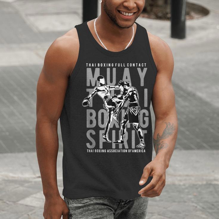 Full Contact Thai Boxing Association Of America Muay Thai Men Tank Top