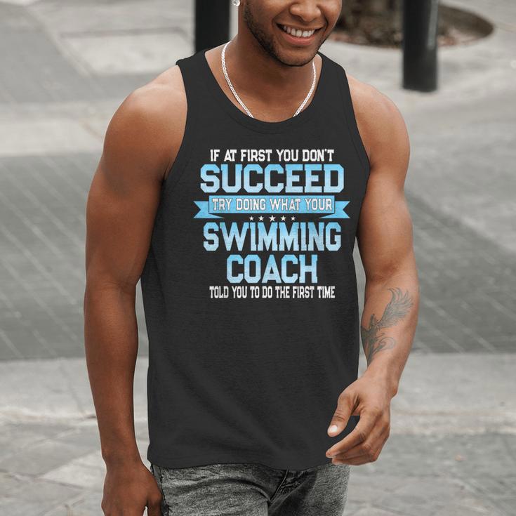 Fun Swimming Coach Meme Swimmer Saying Men Tank Top Fun Swimming Coach Meme Swimmer Saying Men Tank Top