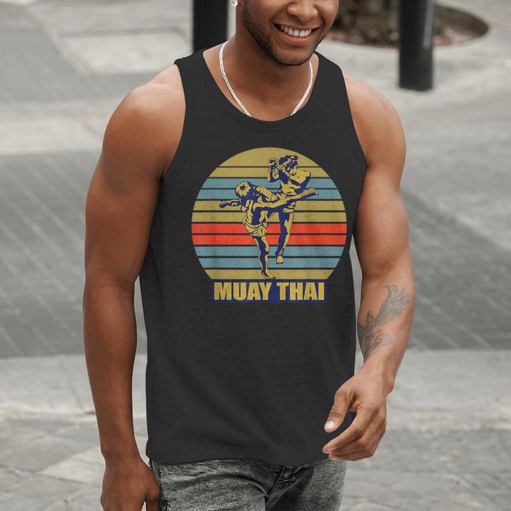 Great Muay Thai Kickboxing Martial Artist Thailand Men Tank Top
