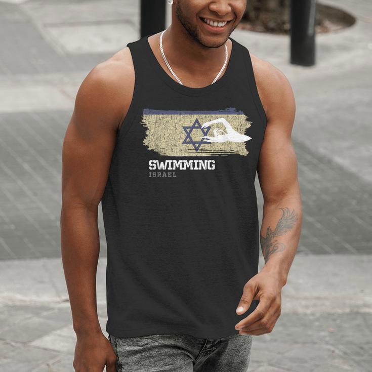 Israel Swimming Swimmer Water Sports Swimming Men Tank Top Israel Swimming Swimmer Water Sports Swimming Men Tank Top