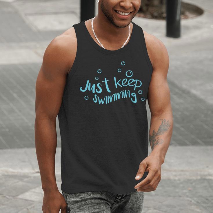 Just Keep Swimming Just Keep Swimming T's & More Men Tank Top Just Keep Swimming Just Keep Swimming T's & More Men Tank Top