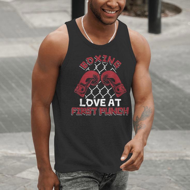 Love At First Punch Professional Boxer Muay Thai Boxing Men Tank Top Love At First Punch Professional Boxer Muay Thai Boxing Men Tank Top