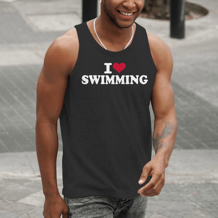I Love Swimming Men Tank Top I Love Swimming Men Tank Top