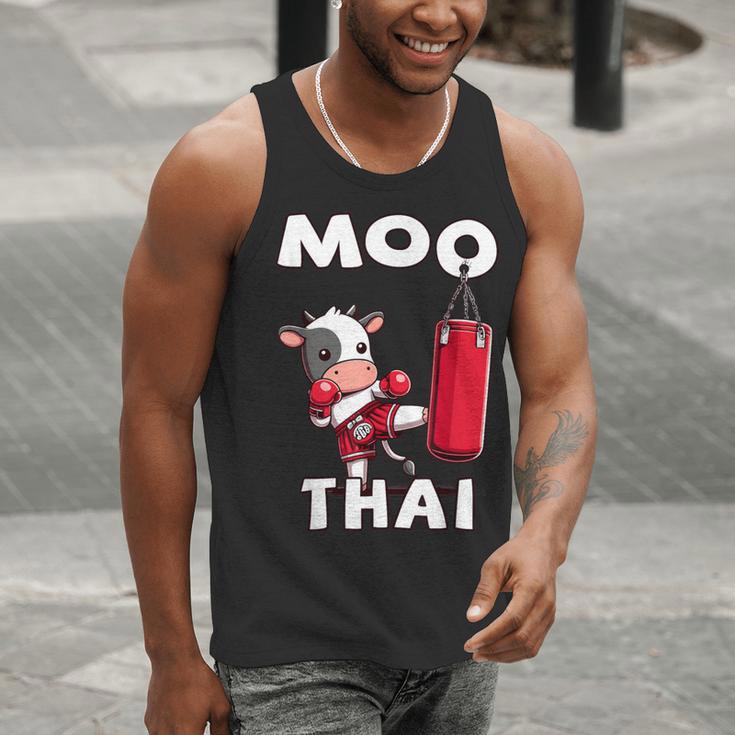 Moo Thai Muay Thai Thai Boxing For Kids Muay Thai Cow Men Tank Top Moo Thai Muay Thai Thai Boxing For Kids Muay Thai Cow Men Tank Top