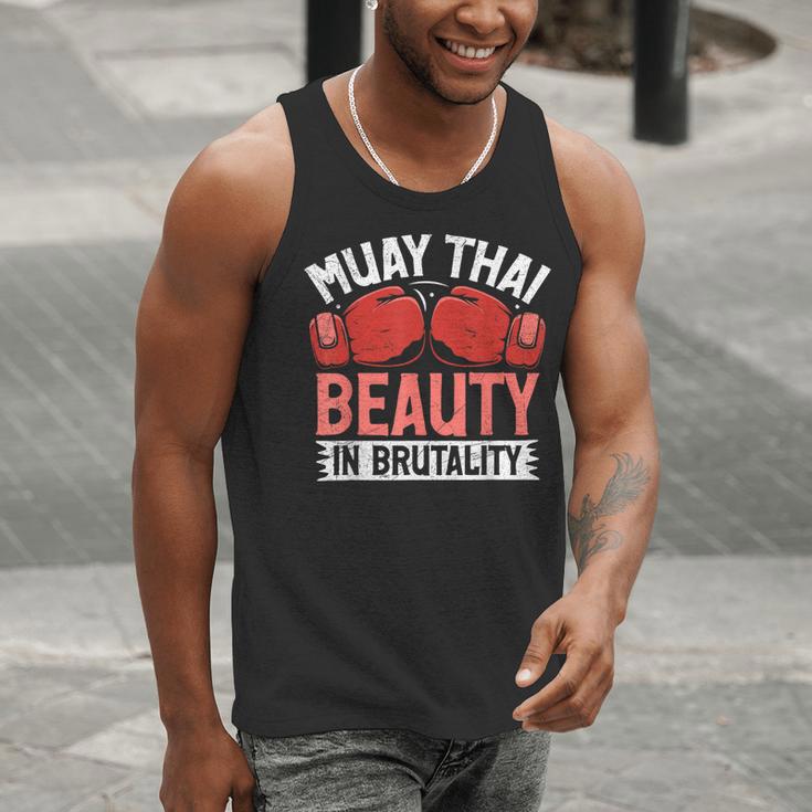 Muay Thai Beauty In Brutality Muay Thai Men Tank Top Muay Thai Beauty In Brutality Muay Thai Men Tank Top