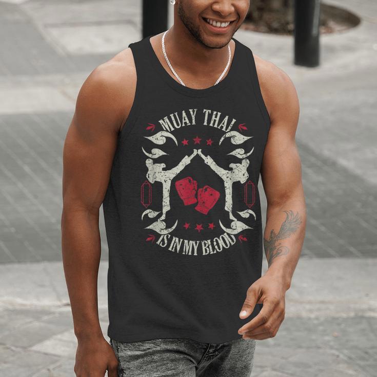 Muay Thai Is In My Blood Traditional Fighters Thai Boxing Men Tank Top Muay Thai Is In My Blood Traditional Fighters Thai Boxing Men Tank Top