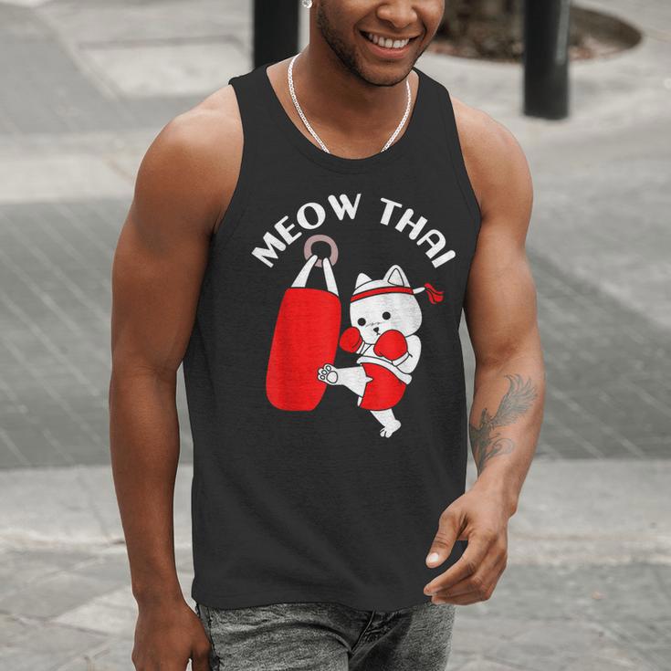Muay Thai Cat Meow Thai Men Tank Top Muay Thai Cat Meow Thai Men Tank Top