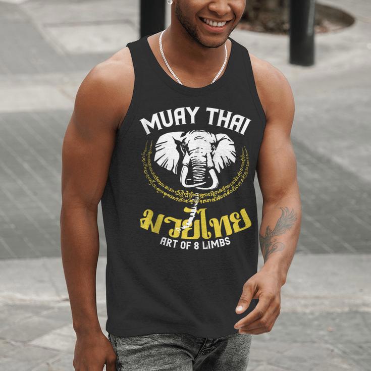 Muay Thai Elephant Martial Arts Thai Boxing Coach Lover Men Tank Top Muay Thai Elephant Martial Arts Thai Boxing Coach Lover Men Tank Top