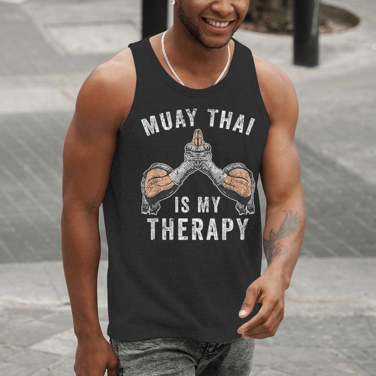 Muay Thai Fighter Martial Arts Sport Muay Thai Men Tank Top