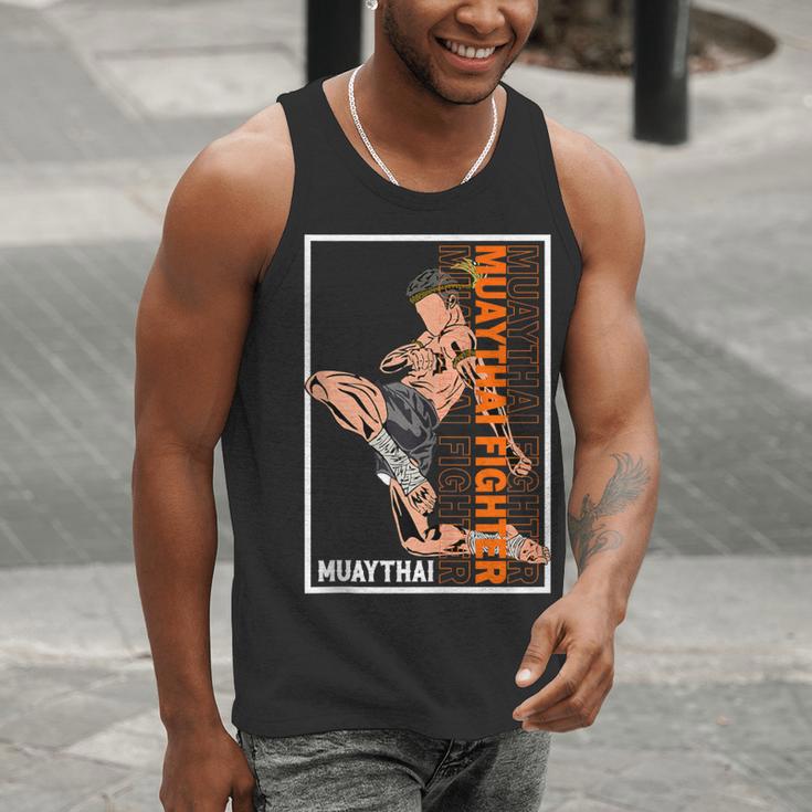 Muay Thai Fighter Men Tank Top
