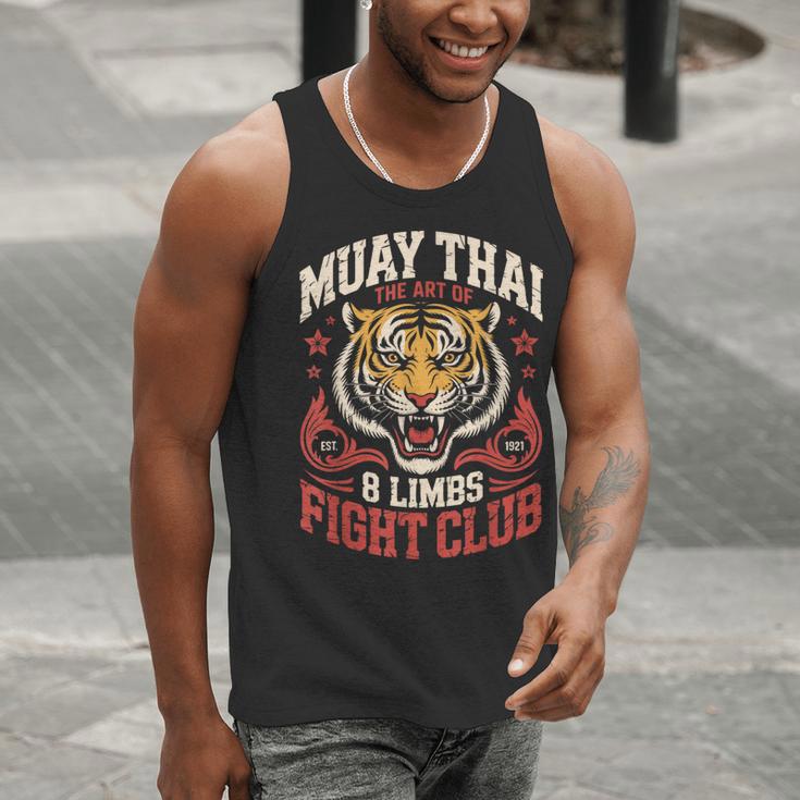 Muay Thai Fighter Tiger 8 Limbs Thai Boxing Men Tank Top Muay Thai Fighter Tiger 8 Limbs Thai Boxing Men Tank Top
